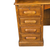 Antique 60” Quarter Sawn Oak Roll Top Desk Victorian Tambour Office Desk #22370