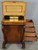 Antique Victorian Carved Davenport Desk / Shipmasters Desk #22399