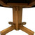 Antique Mission Oak Round Dining Table – 2 Leaves – c.1900 #22497