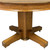Antique Mission Oak Round Dining Table – 2 Leaves – c.1900 #22497