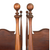 Pair of Antique Mahogany Twin Poster Beds – Matching Beds– c.1920s #22507