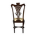 Antique Mahogany Dining Chairs – Set of 6 – Needlepoint Seats  – c.1880 #22521