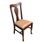 Set of 4 Antique Tiger Oak Claw Foot Dining Chairs – Upholstered Seats – #22552