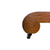 Empire Round Dining Table Tiger Sawn Oak Pedestal Table w/ 2 Leaves #22558