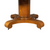 Empire Round Dining Table Tiger Sawn Oak Pedestal Table w/ 2 Leaves #22558