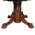 Antique Mahogany Claw Foot Banquet Dining Table – 6 Leaves #22559