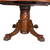 Antique Mahogany Claw Foot Banquet Dining Table – 6 Leaves #22559