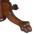 Antique Mahogany Claw Foot Banquet Dining Table – 6 Leaves #22559