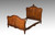 SOLD Antique French Cherry Carved Bed
