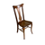 Set of Four Antique Tiger Oak Side Chairs, c.1900 #22565