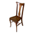 Set of Four Antique Tiger Oak Side Chairs, c.1900 #22565