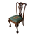 Set of 8 Antique Mahogany Ball & Claw Dining Chairs – 2 Armchairs #22567