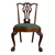 Set of 8 Antique Mahogany Ball & Claw Dining Chairs – 2 Armchairs #22567