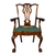 Set of 8 Antique Mahogany Ball & Claw Dining Chairs – 2 Armchairs #22567