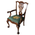 Set of 8 Antique Mahogany Ball & Claw Dining Chairs – 2 Armchairs #22567
