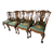 Set of 8 Antique Mahogany Ball & Claw Dining Chairs – 2 Armchairs #22567
