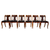 SOLD Set of 6 Antique Period Empire Dining Chairs – Flame Mahogany – c.1860s