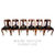 SOLD Set of 6 Antique Period Empire Dining Chairs – Flame Mahogany – c.1860s