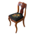 SOLD Set of 6 Antique Period Empire Dining Chairs – Flame Mahogany – c.1860s