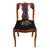 SOLD Set of 6 Antique Period Empire Dining Chairs – Flame Mahogany – c.1860s