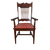 Set of 6 Antique Mahogany Dining Chairs – 1 Arm & 5 Side Chairs #22571