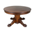 SOLD Antique Mahogany Ball & Claw Round Dining Table – 2 Leaves - c.1890s