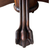SOLD Antique Mahogany Ball & Claw Round Dining Table – 2 Leaves - c.1890s