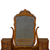 SOLD Antique Victorian Oak Carved Vanity with Beveled Mirror & Ditty Boxes