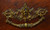 SOLD Antique Oak China Closet, Victorian Buffet Bevel Glass Mirror