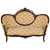 Antique Victorian Hand Carved Cameo Sofa #22586