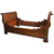SOLD Empire Flame Mahogany Twin Sleigh Bed 1850s – Antique