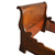 SOLD Empire Flame Mahogany Twin Sleigh Bed 1850s – Antique