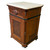 Antique Victorian Marble Top Half Commode - c. 1900s Nightstand #22592