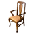 Set of 6 Antique Tiger Oak Claw Foot Dining Chairs – Arm & Side Chairs #22604