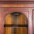 SOLD Antique Victorian Walnut 3 Door Bookcase Cabinet – c.1880s