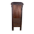 Victorian Oak Hall Tree with Lift Seat Storage and Beveled Mirror #22626