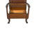 Victorian Oak Hall Tree with Lift Seat Storage and Beveled Mirror #22626