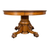 SOLD Quarter-Sawn Tiger Oak Lion Head Claw Foot Round Dining Table