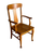 Antique Dining Chairs, Solid Oak, Set of 6, c. 1910 #22633