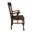 Antique Dining Chairs, Set of 6, Oak, T Back, Claw Foot #22638