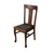Antique Dining Chairs, Set of 6, Oak, T Back, Claw Foot #22638