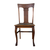 Antique Dining Chairs, Set of 6, Oak, T Back, Claw Foot #22638