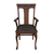 Antique Dining Chairs, Set of 6, Oak, T Back, Claw Foot #22638