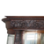 Antique China Cabinet, Closet, Victorian, Tiger Oak, Curved Beveled Glass #22660