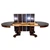 Antique Dining Table, Solid Mahogany, Empire Style, Round, Extendable #22679