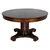 Antique Dining Table, Solid Mahogany, Empire Style, Round, Extendable #22679