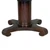 Antique Dining Table, Solid Mahogany, Empire Style, Round, Extendable #22679