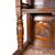 Antique Sideboard, Victorian, Walnut + Burl, Carved Lions, Marble Top #22676