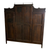 Antique Bookcase, Victorian, Mahogany, Three-Door, Curved Glass #22673