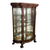Antique China Cabinet, Victorian, Serpentine Glass, Horner Style #22661